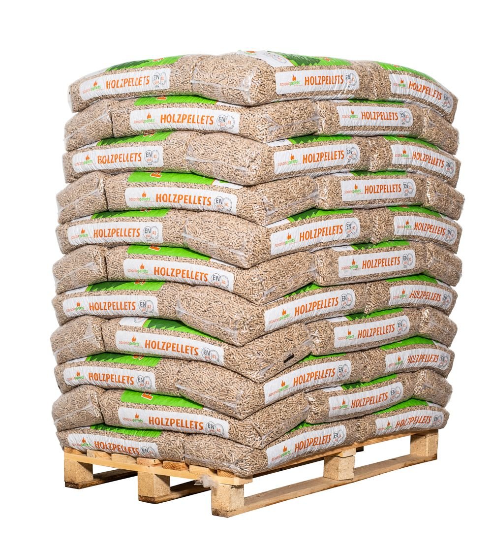 Saxoniapellets 6mm 15kg Sack 66 Sack Palette deutsche Herstellung Saxoniapellets 6mm 15kg Sack 66 Sack Palette deutsche Herstellung