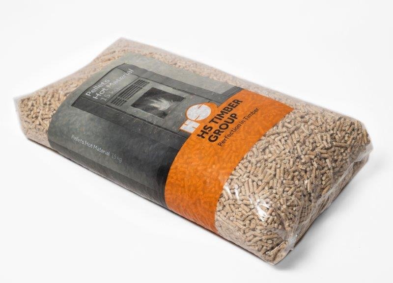 HS Timber Holz Pellets 6mm 15kg Sack HS Timber Holz Pellets 6mm 15kg Sack